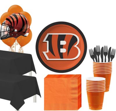 Super Cincinnati Bengals Party Kit for 18 Guests