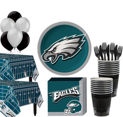 : Philadelphia Eagles Game Day Party Supplies Kit : Home & Kitchen