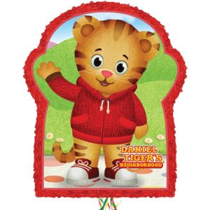 Pull String Daniel Tiger's Neighborhood Pinata 17 1/2in x 22in - Party City