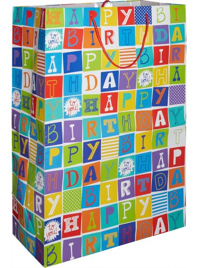 Giant birthday gift bags discount