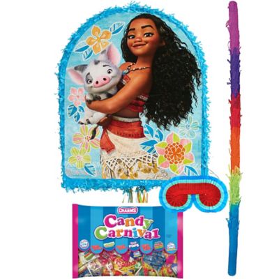 Pull String Moana Pinata Kit 17 1/2in x 22in | Party City