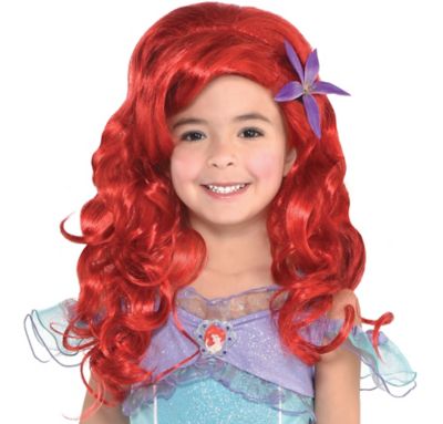 Childs red clearance wig