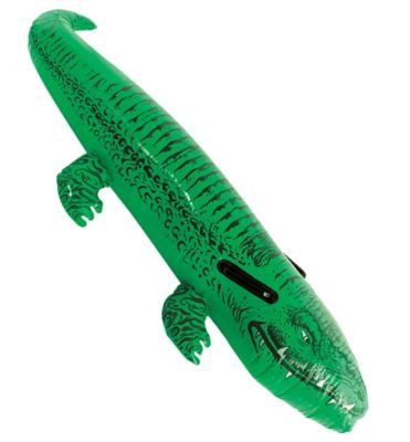 blow up alligator pool toy