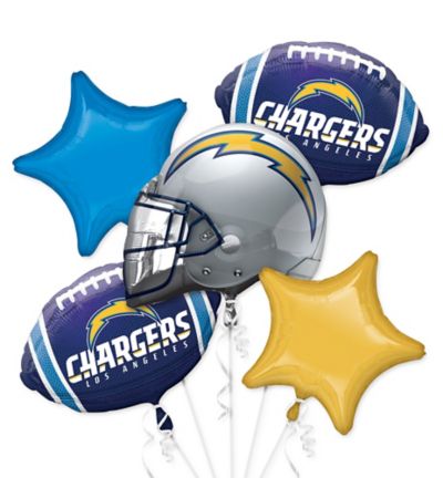 Los Angeles Chargers Balloon 26in x 25in - Jersey