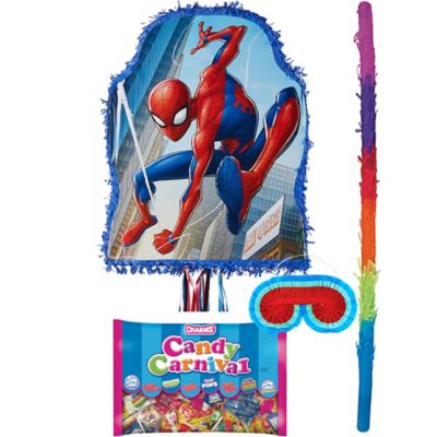 Blue Spider-Man Pinata Kit | Spider-Man Party Supplies | Party City