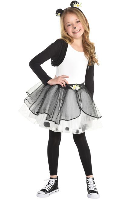 Girls panda deals costume