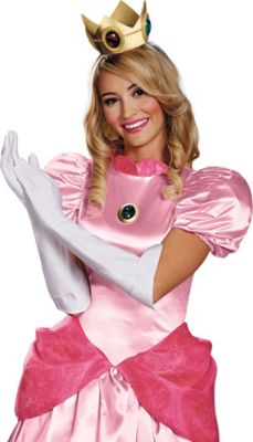 princess peach costume girl