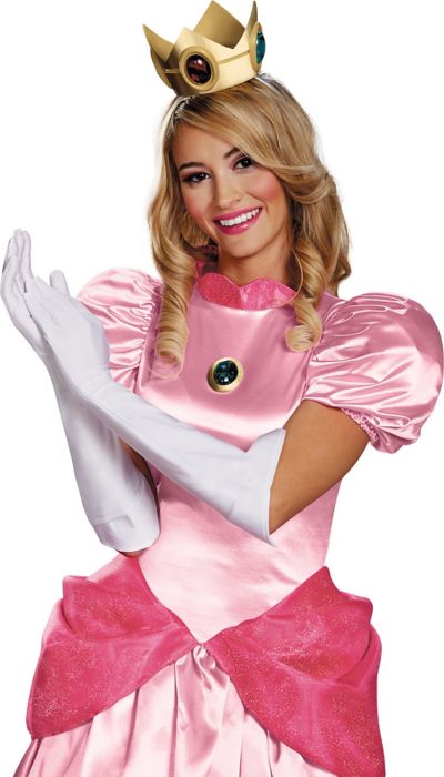 Download Womens Princess Peach Costume Accessory Kit Party City