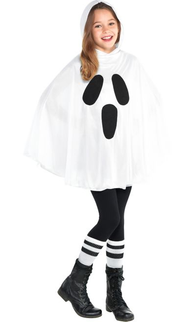 Child Ghost Poncho | Party City