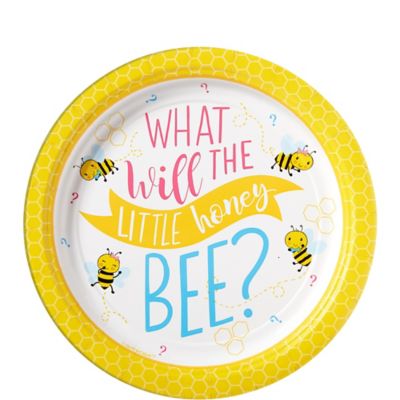 What Will It Bee Dessert Plates 8ct Party City