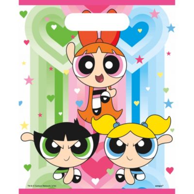 The Powerpuff Girls Favor Bags 8ct Party City