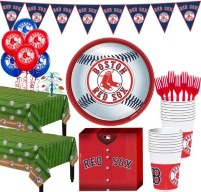  Boston Red Sox Party Napkins - 36 Ct : Toys & Games