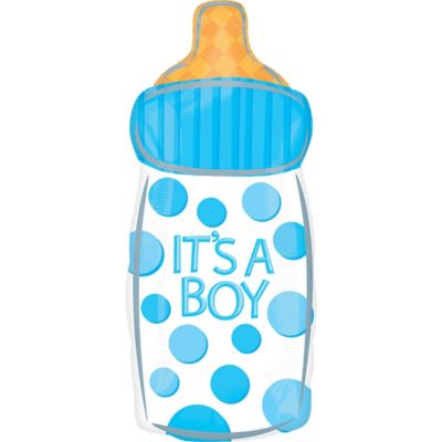 blue baby bottle