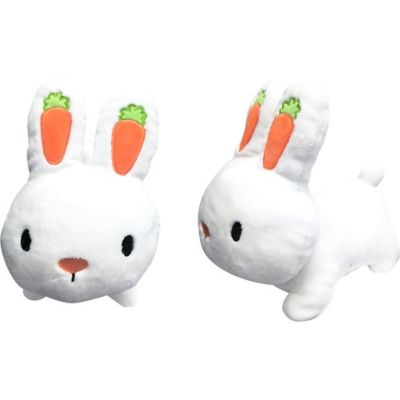 big bunny plush with carrot