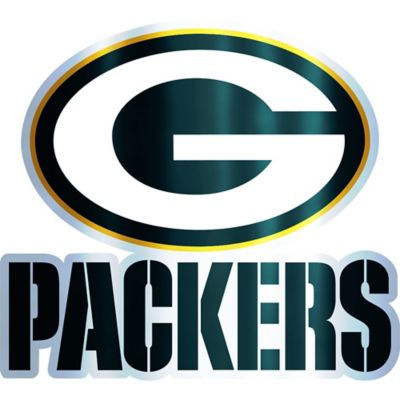 Green Bay Packers Metallic Die-Cut Vinyl Decal – The Stick'r Bomb