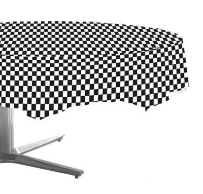 table round checkered icon partycity