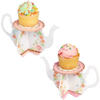 Kitchen Dining Bar Dinnerware Serving Dishes Butterfly Cupcake Stand 3 Tier Cake Display Birthday Afternoon Tea Party New