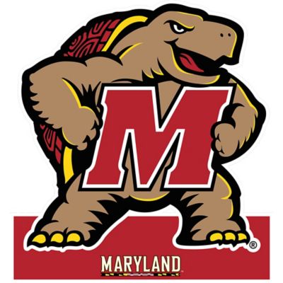 Maryland Terrapins Mascot Table Sign 7 1/2in x 8in | Party City