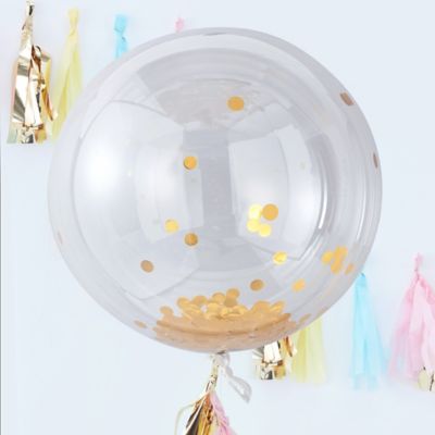 Birthday Wedding Gold Giant Orb Balloon Party Venue Decoration
