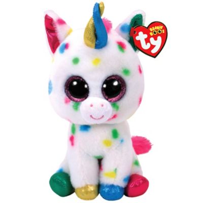 Harmonie Beanie Boo Unicorn Plush 8in x 10in | Party City