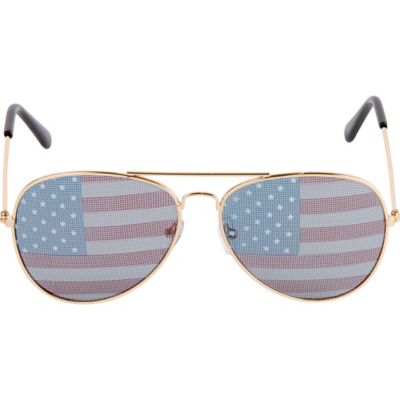 American Flag Sunglasses 5in x 1 3/4in | Party City