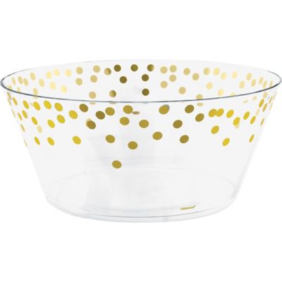 Amscan 10 qt Clear Bowl