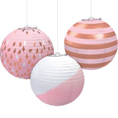 cheap pink paper lanterns