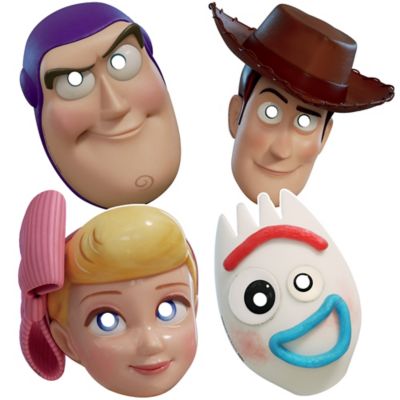 Disney Toy Story 4 Buzz Lightyear Face Party Mask Card A4 Fancy Dress Film Kids