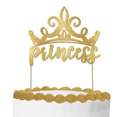 Glitter Disney Once Upon a Time Princess Cake Topper 6in x 5in ...