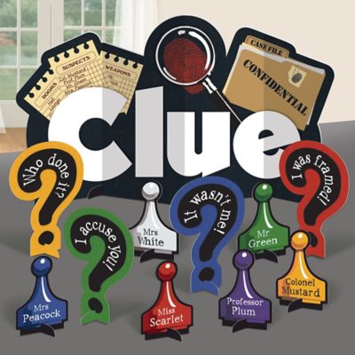 Clue Table Decorating Kit 11pc | Party City