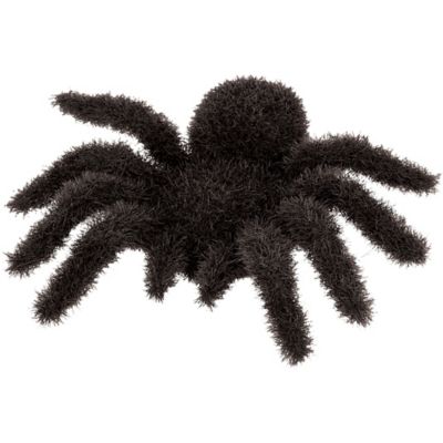 Black fuzzy deals spider