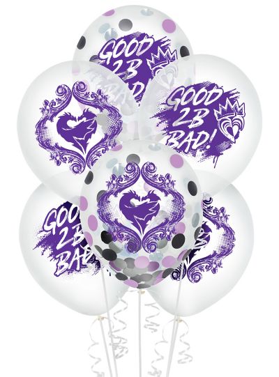 Disney Descendants Super Sized Foil Mylar Balloon 21 Inches Wide New