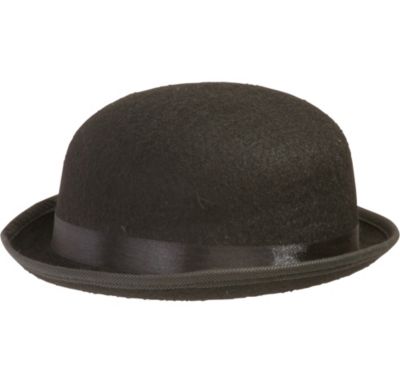 kids black bowler hat