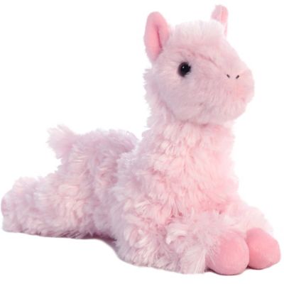 pink stuffed llama