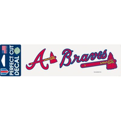 Atlanta Braves Decal [2 Pack] PREMIUM MLB Atlanta Braves Die Cut Vinyl  Sticker