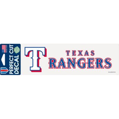 Texas Rangers City Connect TX Logo Premium DieCut Vinyl Decal