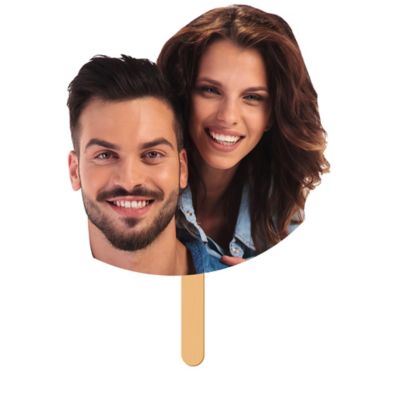 personalized cardboard fans