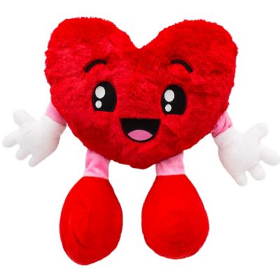 small heart plush