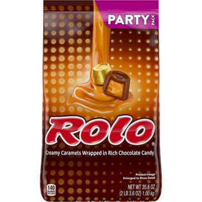 Rolo Milk Chocolate Chewy Caramel Candy Party Pack 356oz Party City