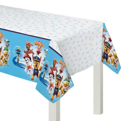 Paw Patrol Table Cover Birthday Party Supplies Decorations 54x84 for sale online 