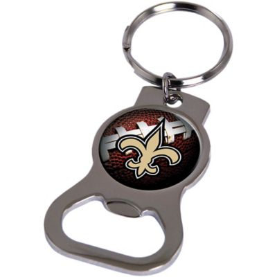 New Orleans Saints State Shape Keychain