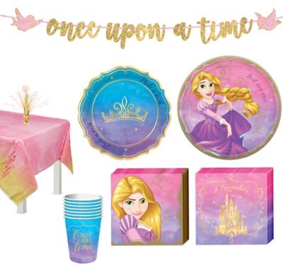 Disney Tangled Scene Setter Decoration Set (Pink) Party Accessory