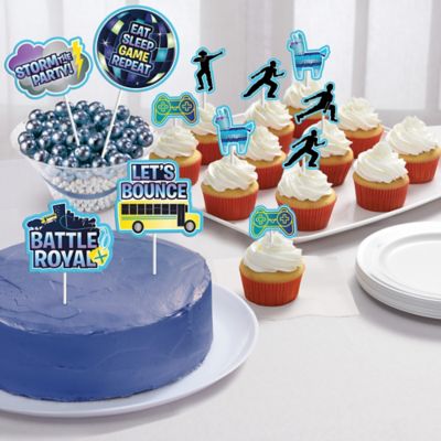Battle Royal Cake Toppers 12ct Party City