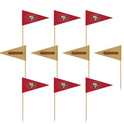 San Francisco 49ers Flag Picks 36ct Party City Canada