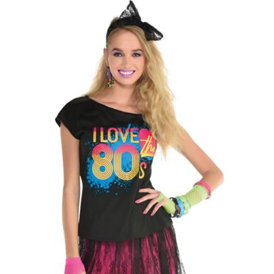 I Love The 80s T Shirt Part Deux Halloween Costume Shirts Party City