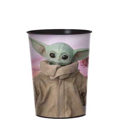 Plastic Star Wars The Mandalorian The Child Baby Yoda Novelty Glasses Party  Favo