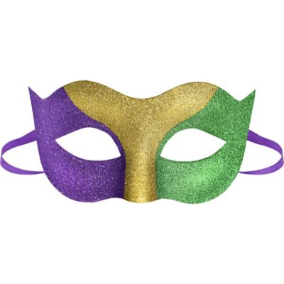 White Brand New Mardi Gras Masquerade Lady Pirate Mask 