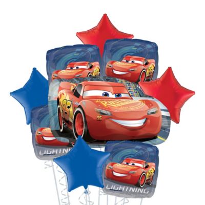 Giant Lightning McQueen Balloon 30in x 17in - Cars