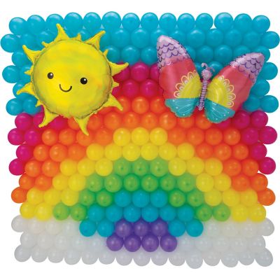 25 Crayon Box Smiling Foil Balloon – Stellar Balloons
