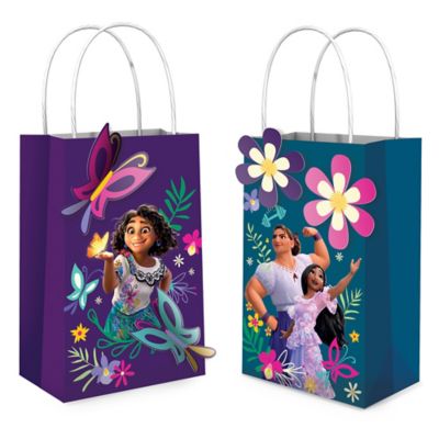 Encanto Create Your Own Paper Favor Bag Kit, 5.2in x 8.4in, 8ct | Party City